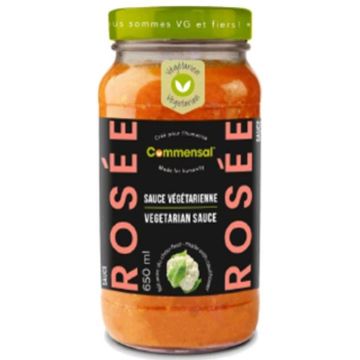 Sauce rosée végétarienne