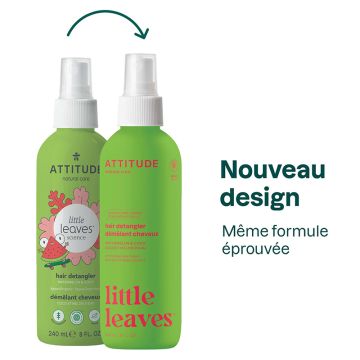 Little Leaves - Démêlant à cheveux coco et melon d'eau