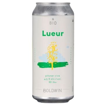 Bière biologique 4,5% alc./vol - Lueur vive