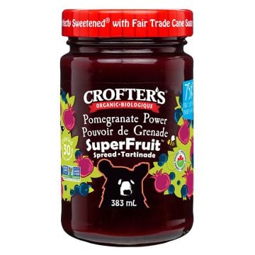 Organic spread - Superfruit power pomegranate