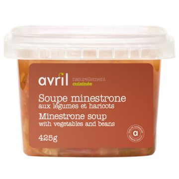 Soupe Minestrone - Légumes et haricots cannellini