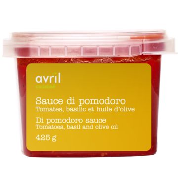 Sauces pour pâtes Di Pomodoro - Tomates, basilic et huile d'olive