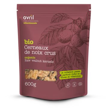 Cerneaux de noix crus biologiques