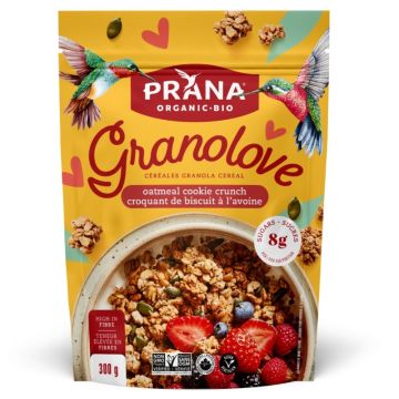 Granolove - Organic Oatmeal Cookie Crunchy Granola Cereals