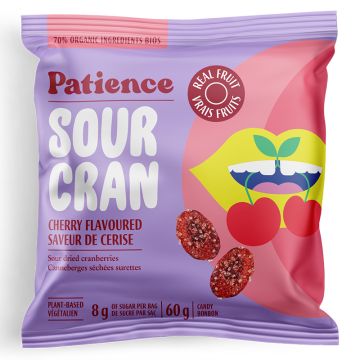 Dried cranberries Sour Cran Candy - Sour cherry flavoured