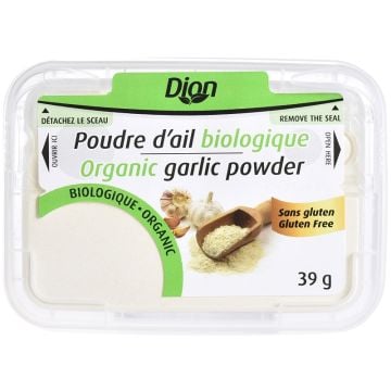 Poudre d'ail biologique sans gluten