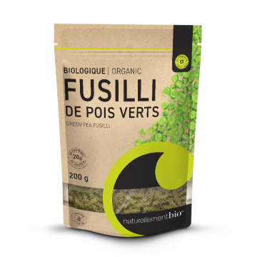 Organic Green Pea Protein Fusilli Pasta