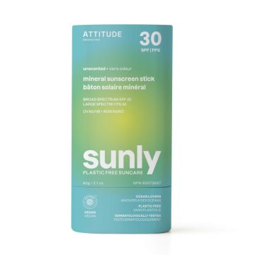 Bâton solaire minéral hypoallergénique FPS 30 - Sans odeur