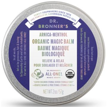 Organic Magic balm for chapped dry skin - Arnica menthol