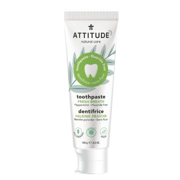 Fresh breath Toothpaste fluoride free - Peppermint