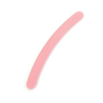 Pink Nail File - Curved Shape