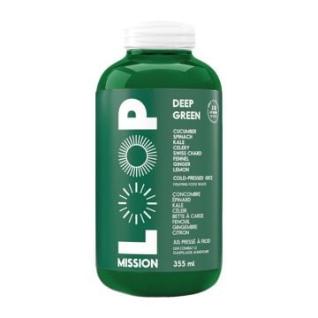 Cold pressed raw juice - Deep  green 