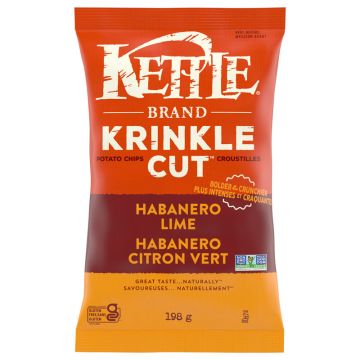 Croustilles Krinkle Cut - Habanero citron vert