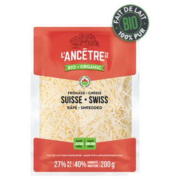 27% Organic Shredded Lactose-free Swiss Cheese