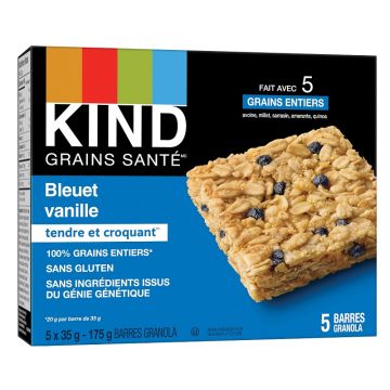 Healthy grains bar - Blueberry Vanilla (Gluten free)