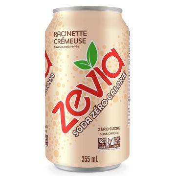 Zero calorie soda - Creamy root beer