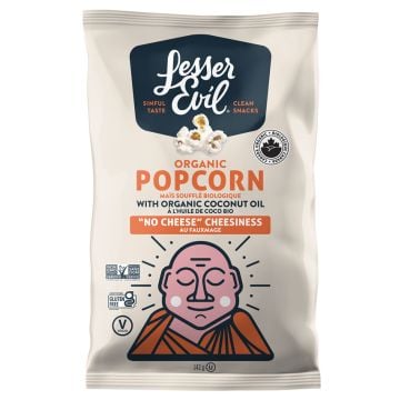 Organic popcorn - No cheese cheesiness