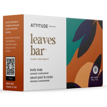 Leaves bar - Cardamom orange body soap