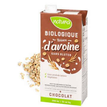 Boisson avoine enrichie biologique - Chocolat  