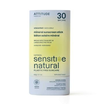 Sensitive Skin Mineral Sunscreen Stick SPF 30 - Unscented