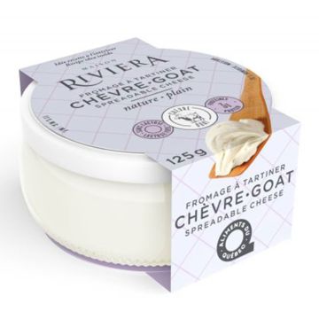 Lactose-free Spreadable Goat Cheese