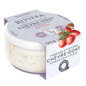 Brushetta Lactose-free Spreadable Goat Cheese