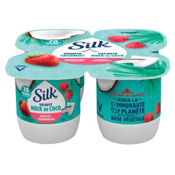 Strawberry Raspberry Plant-based Coconut Yogurt