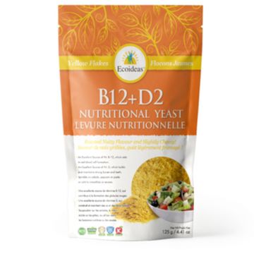 Levure nutritionnelle - B12 + D2 en flocons 