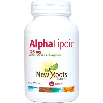 Antioxydants - Alpha Lipoïque 125mg