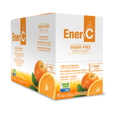 Vitamin C 1000 mg - Orange sugar-free (30 packets)