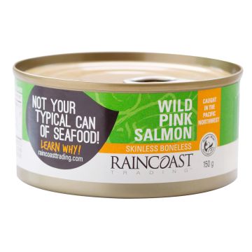 Wild Canned Pink Salmon (no skin nor bones)