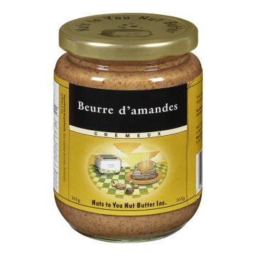 Beurre d'amandes crémeux  