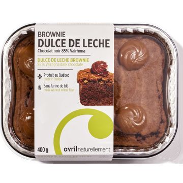 Brownies Dulce de Leche et Chocolat noir 85% Valrhona