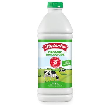 Lait 3,8% biologique