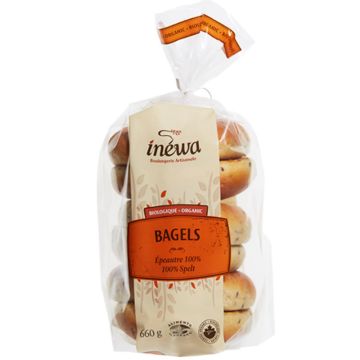 Bagels à l'épeautre 100% biologiques