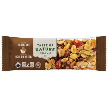 Organic snack bar - Brazil nut