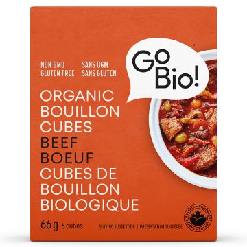 Cubes bouillon biologique - Boeuf