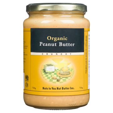 Crunchy Organic Peanut Butter