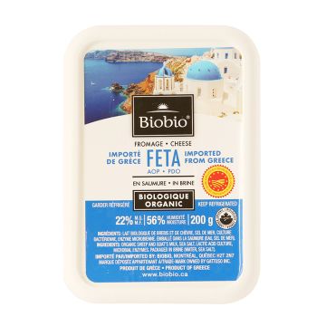 22% Organic DPO Greek Feta Cheese