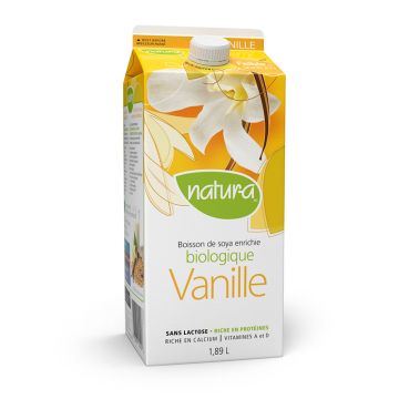 Organic fortified soy beverage - Vanilla