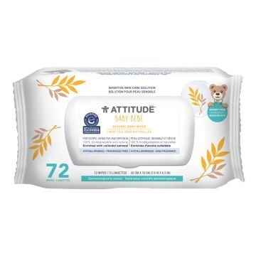 Baby sensitive skin care - Natural baby wipes