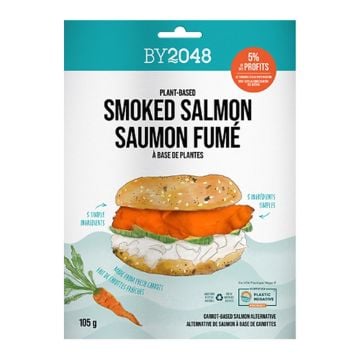 Saumon fumé à base de plantes