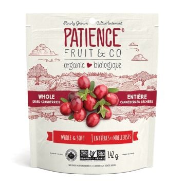 Whole & Soft Dried Cranberries, gently sweetened