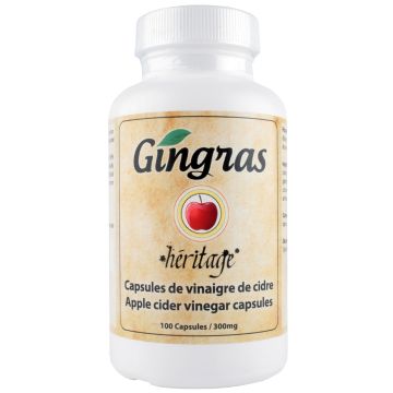 Gingras - Apple cider vinegar capsules