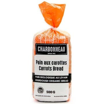 Pain biologique au levain  - Carottes