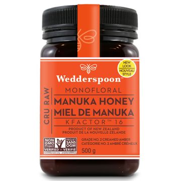 Raw multifloral manuka honey - Kfactor 16