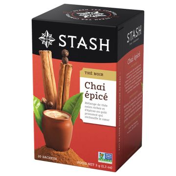 Thé noir chai épicé