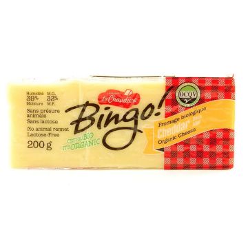 Fromage biologique Bingo - Cheddar doux