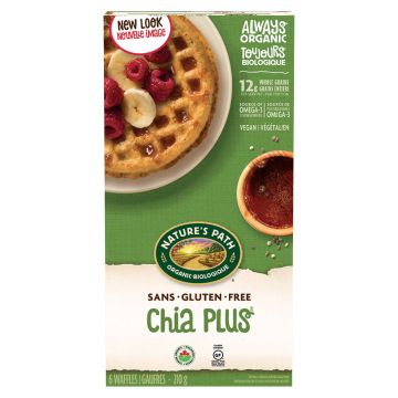 Gaufres biologiques - Chia Plus