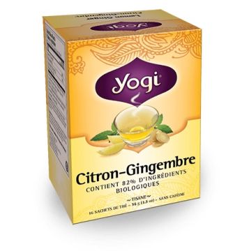 Tisane citron gingembre